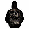 3D Rip Through Skull Unisex Hoodie 026