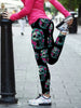 Skull Art Leggings 11 - designfullprint