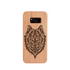 Wood Phone Case for Universal Models -Wolf Face 010 - designfullprint