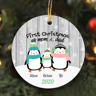 First Christmas Ornaments LH