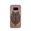 Wood Phone Case for Universal Models -Wolf Face 010 - designfullprint