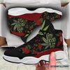 420 Day Gift For Hippie Stoner In A World Full Of Roses Be A Pot Head Pot Leaf  JD 13 Shoes Pot Head Sneaker HG