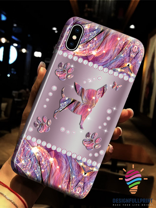 Pink Chihuahua Phone Case CHM Gifts For Dog Lovers