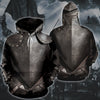 3D Knight Amor Printed Hoodie 008 - designfullprint