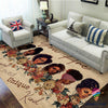 Black Pride God Says Black Beautiful Rugs Tapis Noir Queen