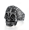 Biker Hot Skull Ring