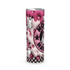 Bubble 20oz Tumbler, 3D Scream Ghost Inflated Halloween Skinny Tumbler