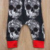 Baby Cool One-pieces Skull Hooded Romper