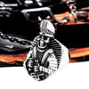 Punk Rock Cross Skull Ring