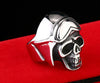 Stainless Steel Devil Skull Head Ring