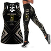 Gift For Army Army Husband Tank Top And Leggings Set