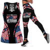 Gift For Veteran Lover Marine Veteran Tank Top And Leggings Set