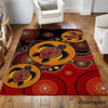 Gift For Turtle Lover Aboriginal Turtles Australia Indigenous Painting Art Rug HG