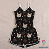 Cats Lovers Rompers For Women HG Gifts For Cat Lovers