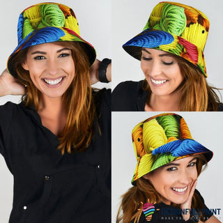 Crocheter Gift Crochet Bucket Hat LN