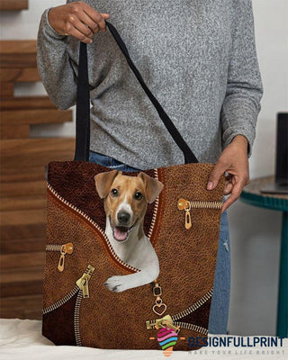 Dog Tote Bag Russell Terrier Tote Bag HG Gifts For Dog Lovers