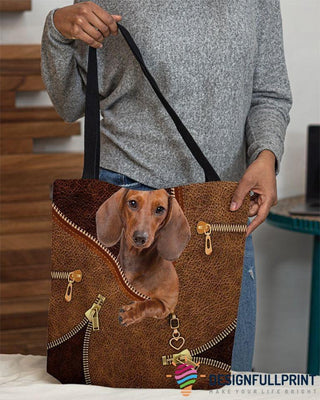 Dachshund Tote Bag HG Gifts For Dog Lovers