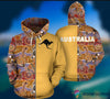 Aboriginal Bedding Set Australia Hoodie HG