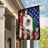 Half American Half Mexican Flag LHC