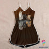 Cat Black Rompers For Women - LN Gifts For Cat Lovers