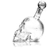 4 Sizes Crystal Skull Wine Bottle - designfullprint