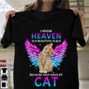 Cat heaven Tshirt LH Gift For Cat Lover