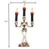 Resin LED Candle Holder For Home Halloween Party - designfullprint
