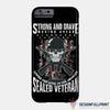 Gift For Veteran Lover Strong And Brave Sealed Veteran Phone Case LN
