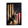 German Shepherd American Flag flags law enforcement House Flags HG Home Decorative for Dog Lover German Shepherd Flag