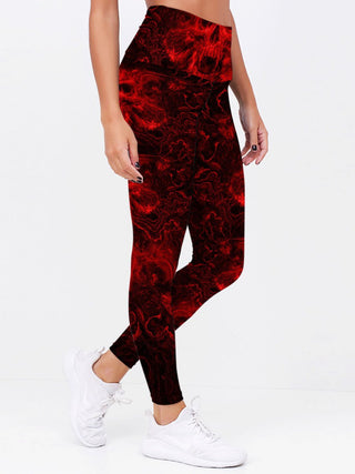 Skull Art Leggings 06 - designfullprint