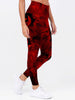 Skull Art 3D Leggings 05 - designfullprint