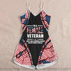 Gift For Veteran Lover Gift For Army Female Veteran Rompers For Women LN