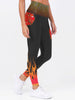3D Firefighter Fire Rescue Leggings 005 - designfullprint