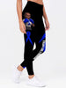 Multi-Color Ribbon Awareness Fight Like A Warrior Melanin Cancer Awareness Premium Leggings