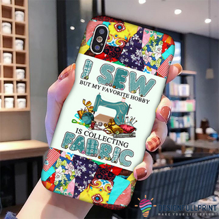 I Love Sewing Knitting Yarn Phone Case CM
