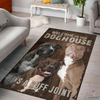 Welcome To The House Dog Pet Lover Gift Dog Lover Rug CH Gifts For Dog Lovers