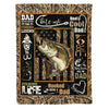Fishing Gifts Gift For Dad Fleece Blanket FISHING  Fishing Dad Cool Dad Fleece Blanket Quilt LN