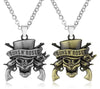 Guns N 'Roses Skull Death Logo Necklace