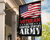 Gift For Veteran Lover Gift For Hunting Lover Gift For Army Veteran of the United State Army American Flag US FLag LN