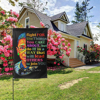 Gift For Hunting Lover RBG Fight for the thing you care about Flag US FLag LN