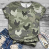 Chicken Camo 3D T-Shirt LN T shirt for Farmer Gift For Farmer