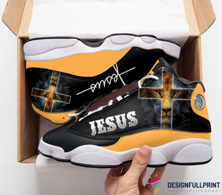 Gift For Christian Jesus Lion JD 13 Shoes HG