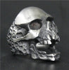 Heavy Stainless Steel Skull Biker Ring