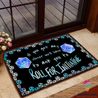 Roll For Initiative Roll Initiative Doormat LH