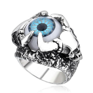 Warrior Evil Eye Stainless Steel Rings
