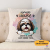 Me And My Dog Personalized Pillow NHD