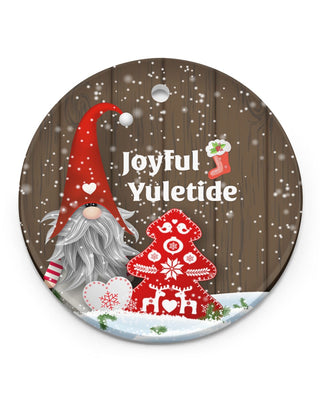 JOYFUL YULETIDE Ornament LH