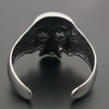 High Quality Stainless Steel Heavy Cuff Skull Bracelet