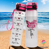 Pink Ribbon Breast Cancer Awareness Water Track Bottle NHD