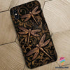 Gift For Dragonfly Lover Copper Dragonflies Phone Case LN